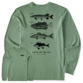 Men's Freshwater Catch of the Day Long Sleeve Crusher Tee