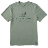 Men's Art of Optimism Buck Short Sleeve Tee
