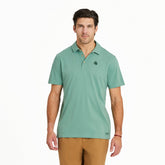 Men's Simple Forest Short Sleeve Crusher-LITE Polo