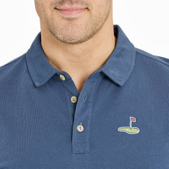 Men's LC Golf Flag Short Sleeve Crusher-LITE Polo