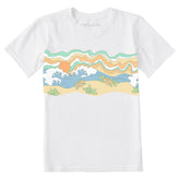 Kids Gone To The Beach Short Sleeve Crusher Tee