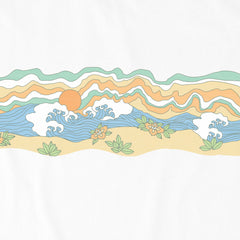 Kids Gone To The Beach Short Sleeve Crusher Tee