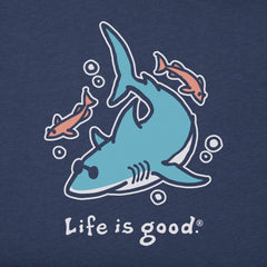 Baby LIG Cool Shark Short Sleeve Crusher Bodysuit