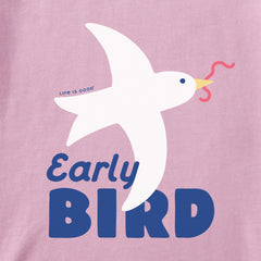 Baby Bird Long Sleeve Crusher Baby Bodysuit