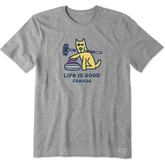 Men's Rocket Curling Canada Short Sleeve Crusher Tee