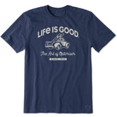 Men's Art of Optimism Truck Short Sleeve Crusher-LITE Tee