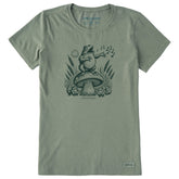 Women's Frog Solo Short Sleeve Crusher Tee