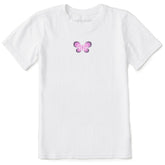 Kids Mini Butterfly Short Sleeve Crusher Tee