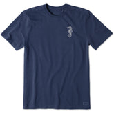 Men's Mini Seahorse Short Sleeve Tee