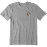 Men's Mini Guitar Gnome Short Sleeve Tee