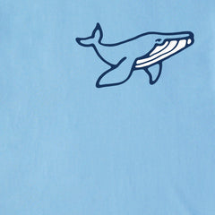 Men's Mini Swimming Whale Short Sleeve Crusher Tee