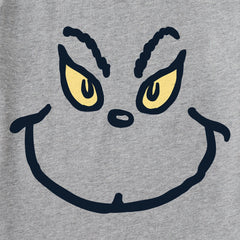 Women's Grinch Grin Long Sleeve Crusher Tee