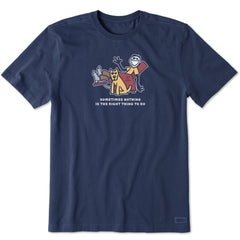 Men's Jake & Rocket Right Thing To Do Short Sleeve Tee