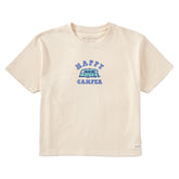Women's Happy Camper Short Sleeve Crusher Boxy Tee