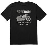 Men's Freedom Motorcycle Short Sleeve Tee