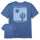 Men's Keep it Simple Cactus Short Sleeve Tee