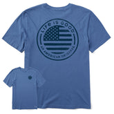 Men's American Original Circle Flag Short Sleeve Tee