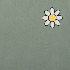 Women's Good Vibes are Contagious Flowers Short Sleeve Crusher Tee