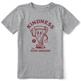 Kids Secret Ingredient Pizza Short Sleeve Crusher Tee