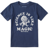 Kids Science is Like Magic Short Sleeve Crusher Tee