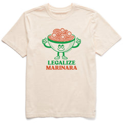 Men's Legalize Marinara Short Sleeve Crusher Tee