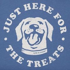Kids Here for the Treats Short Sleeve Crusher Tee