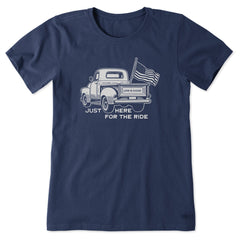 Women's Here for the Ride Short Sleeve Tee