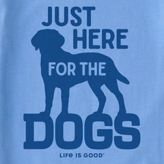 Women's Here for the Dogs Short Sleeve Tee