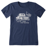 Women's Here for the Ride Short Sleeve Tee