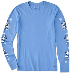 Women's Holiday Willie Long Sleeve Crusher Tee