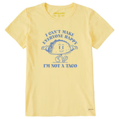 Women's I'm Not a Taco Short Sleeve Tee