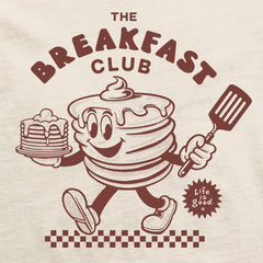 Men's The Breakfast Club Pancakes Short Sleeve Crusher Tee