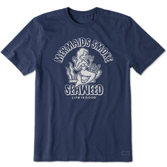 Men's Mermaids Smoke Seaweed Short Sleeve Tee