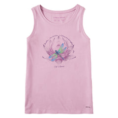 Women's Dragonfly Lotus Breathe Crusher Tank