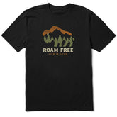 Men's Roam Free Buffalo Short Sleeve Crusher Tee