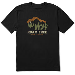 Men's Roam Free Buffalo Short Sleeve Crusher Tee