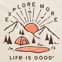 Men's Explore More Sunset Short Sleeve Crusher Tee