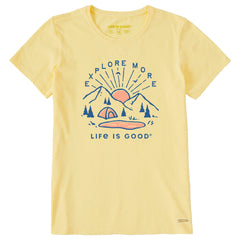Women's Explore More Sunset Short Sleeve Tee