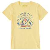 Women's Explore More Sunset Short Sleeve Tee
