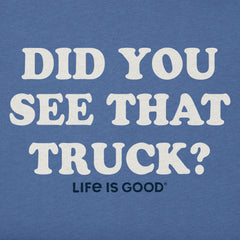 Kids Did You See that Truck Short Sleeve Crusher Tee