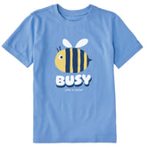 Kids Busy Bee Short Sleeve Crusher Tee