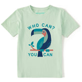 Kids Crafty Toucan Short Sleeve Crusher Tee