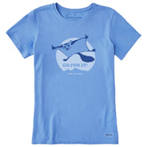 Women's Go For It Flying Squirrel Short Sleeve Tee
