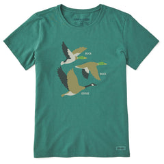Women's Duck Duck Goose Short Sleeve Crusher Tee