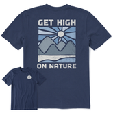 Men's Get High on Nature Short Sleeve Crusher-LITE Tee