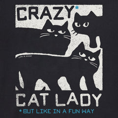 Women's Crazy Cat Lady Short Sleeve Tee