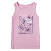 Women's Butterfly Medley Crusher Tank