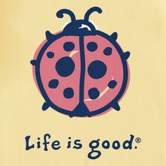 Kids Ladybug Short Sleeve Crusher Tee