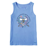 Women's Keys to Happiness Bee Crusher Tank