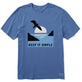Men's Keep it Simple Gull Short Sleeve Tee